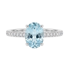Leidy Haute Couture Micro-set Pigeon Egg 6*8 Specification Ring