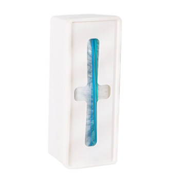 Wall-mounted refrigerator magnetic storage box storage rack