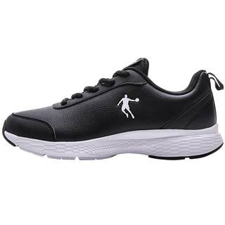 乔丹男鞋跑步鞋皮面休闲鞋透气轻便跑鞋减震旅游鞋爸爸运动鞋男