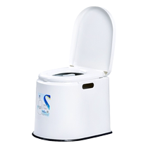Sugali mobile thickened toilet for elderly pregnant women anti-odor urinal patient toilet squatting toilet artifact