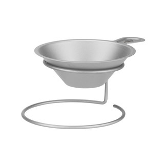 Titanium craftsman outdoor pure titanium tea leakage titanium tea set