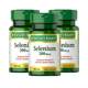 Nature's Treasure Selenium Tablets 200mcg 100 capsules * 3 ຂວດ