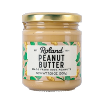 (Self-operated) Rolande Original Pure Peanut Butter Baby Spreading Bread Toast Baby Imported Noodle Sauce No Additives