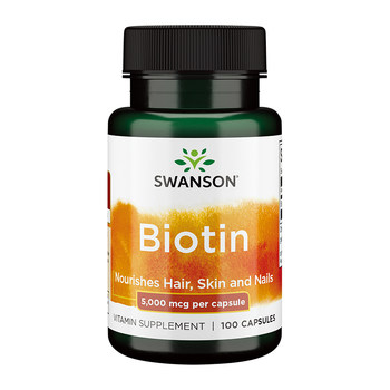 Swanson biotin ແຄບຊູນໂພຊະນາການ