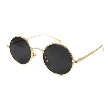 Retro round sunglasses polarized sunglasses couple style