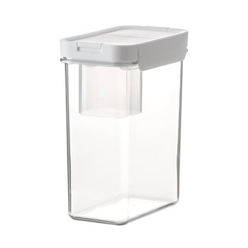 Lazy corner sealed jar grain storage box