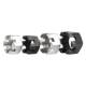 Hexagonal slotted nut