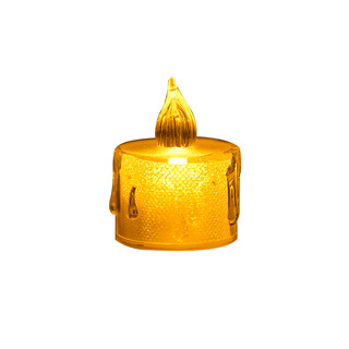 Outdoor camping led electronic candle light tent canopy