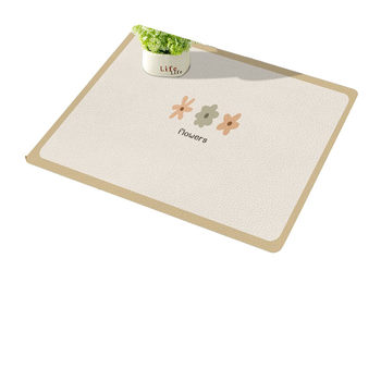 Drum washing machine mat cover mat cover cloth cover dust-proof no-wash scrubbing oil-proof small size tableside table mat