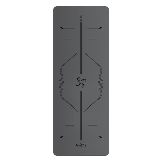 Natural rubber yoga mat anti-slip