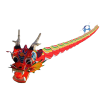 Weifang Kite Kites Weifang Traditional Dragon Head Centipede Kite Dragon Kite Multidimensioned can be decorated to fly