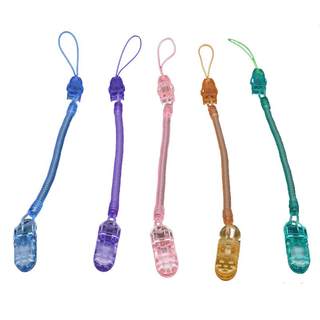 Pacifier chain anti-fall chain pacifier super soft anti-lost rope