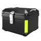 Large-capacity motorcycle trunk with detachable 45L