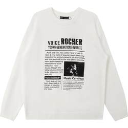 A21 ຜູ້ຊາຍວ່າງອາເມລິກາແບບ retro sweater ດູໃບໄມ້ລົ່ນແລະລະດູຫນາວຄູ່ຜົວເມຍໃສ່ sweater ຜູ້ຊາຍ sweater ຜູ້ຊາຍເທິງສີຂາວ