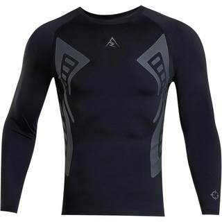 准者加压紧身衣男冬季发热保暖跑步训练健身服运动上衣速干压缩衣