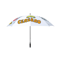 Sbano Graffiti Cartoon Golf Umbrella Light shading UPF50 Anti-UV grande dame de parapluie spéciale