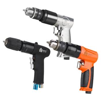 Tianfeng gun type air drill pneumatic pistol drill pneumatic drilling machine tapping machine pneumatic drill screwdriver punching belt ໄປຂ້າງຫນ້າແລະປີ້ນກັບກັນ