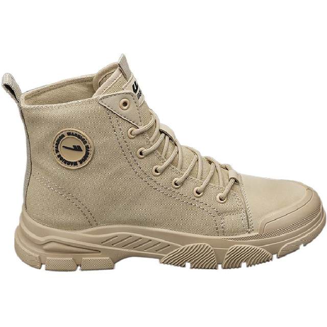 Pull back men's shoes Martin boots autumn high top work boots