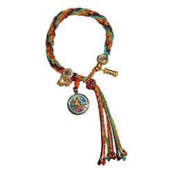 Wutai Bracelet 2024 Zodiac Year Bracelet ສາຍແຂນສິບສອງ Zodiac Eight Guardian Tibetan Bracelet Thangka