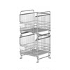 A Health multi-functional kitchen multi-layer stainless steel spice rack