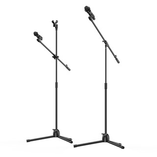专业麦克风支架落地式直播话筒架一体立式三脚ktv歌舞台神器杆子