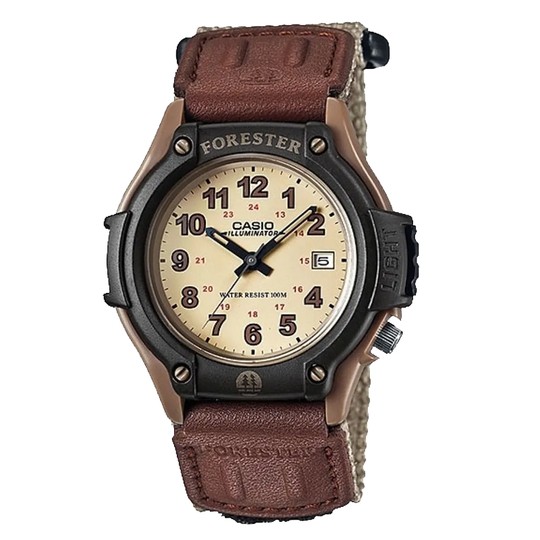 Casio Forester watch same as film and television