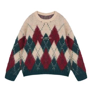 Bjhg american retro sweater for men and women Bjhg american retro sweater for men and women