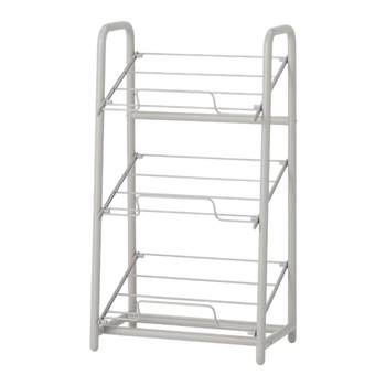 Muji steel pipe storage rack storage rack organizing storage rack new products in spring 25
