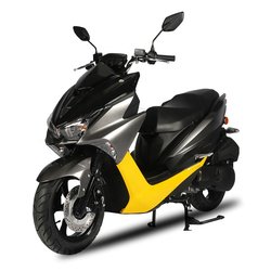 ຍີ່ຫໍ້ Hongtu ໃຫມ່ 150cc scooter ຂະຫນາດໃຫຍ່, ແຫ່ງຊາດ IV ເຄື່ອງຈັກສີດນໍ້າມັນເຊື້ອໄຟໄຟຟ້າສາມາດລົງທະບຽນບັງຄັບ Hongtu Lion Roar