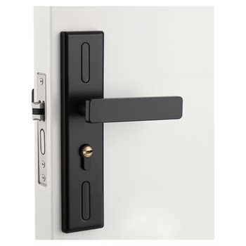 Lock ປະຕູເຮືອນ, ຄົວເຮືອນທົ່ວໄປຊຸດເຕັມຂອງ lock ປະຕູພາຍໃນຫ້ອງນອນ, ຊຸດສາມຊິ້ນ, ຈັບປະຕູເກົ່າ, ປ່ຽນລັອກປະຕູເກົ່າ