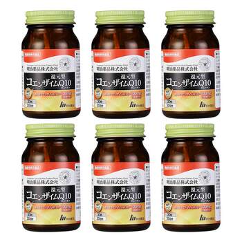 6 ຂວດຂະຫນາດຄອບຄົວຫຼຸດລົງ coenzyme q10