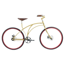 Phoenix Official Flagship Store Bicycle Lightweight Mens and Womens General Worker 70th Anniversary Edition Bicycle Quicksand Gold