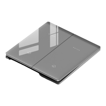 International Electrician 86 Type Home Concealed Grey Glass Socket Panel Ii Open Double Open Double Control Switch Double double open