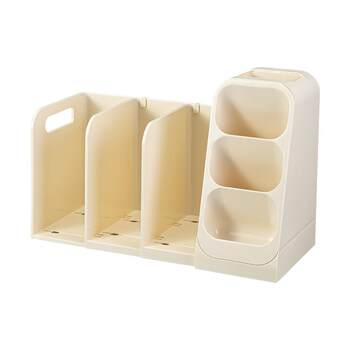 Xingyou freely retractable bookend storage box for quick organization