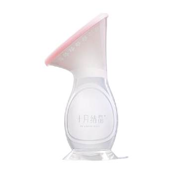 October crystallized silicone breast collector breast pump