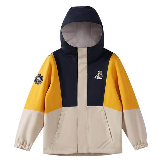 Camel children's windproof and waterproof boys' jacket