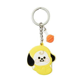 BT21 BABY series silicone keychain cartoon animation peripheral keychain pendant LINE FRIENDS