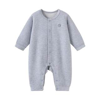 Babylove first class baby jumpsuit autumn and winter silk cashmere baby warm pajamas base layer