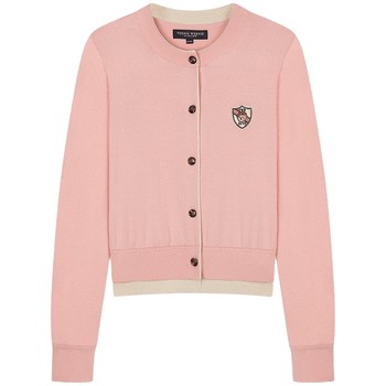 Teenieweenie fake two piece sweater knitted cardigan