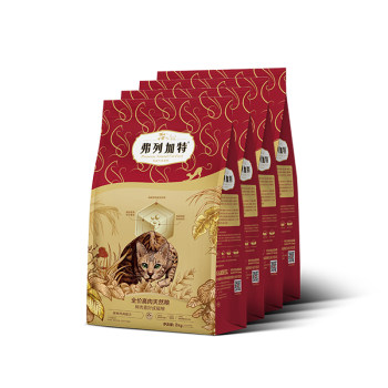 Fregate cat food 80% fresh meat official authentic adult cat and kitten food chicken squab 0 pressed milk baked food 8kg