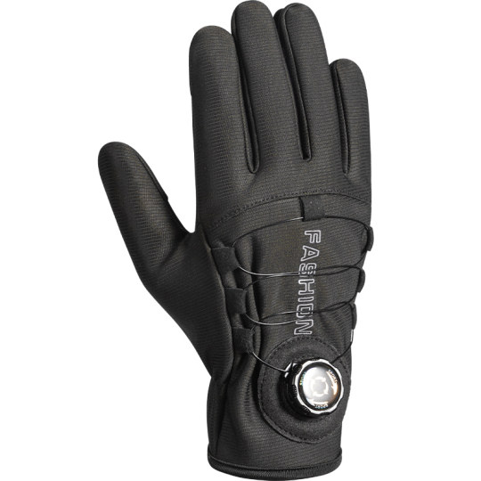 冬季保暖手套男士加绒加厚女士防风防寒运动旋钮触屏滑雪骑行手套