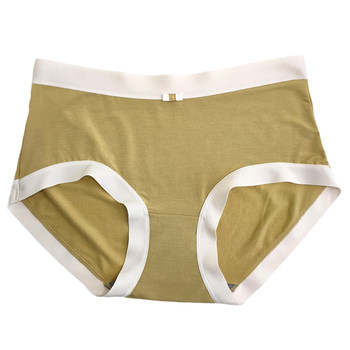 Caitian modal soft seamless underwear mid-rise