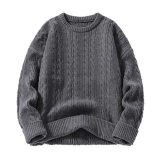Jewish crimp sweater men round neck sweater men
