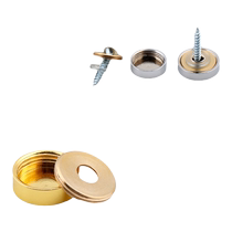 Advertising nails bronze mirror nails decorative nail covers acrylic plate self-tapping screws decorative caps glass fixed nails ugly buckle covers