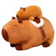 Genuine capybara wooden fish capybara doll