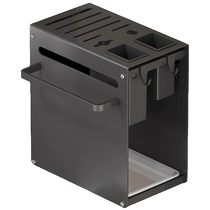 Kitchen knife holder countertop stainless steel knife holder storage rack household multi-functional knife holder kitchen knife storage rack