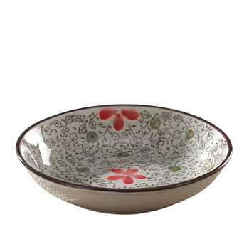 Japanese-style underglaze creative western food rice plate