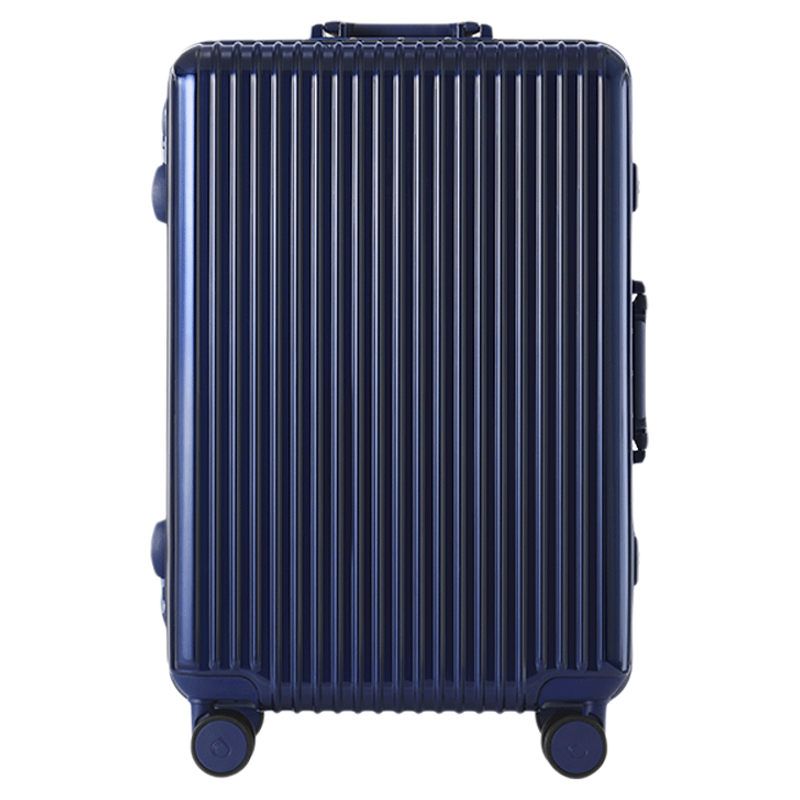2025 New Aluminum Frame Luggage Streamer Trolley Case