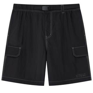 TeenieWeenie小熊男装短裤2025年夏季新款简约宽松户外防晒工装裤