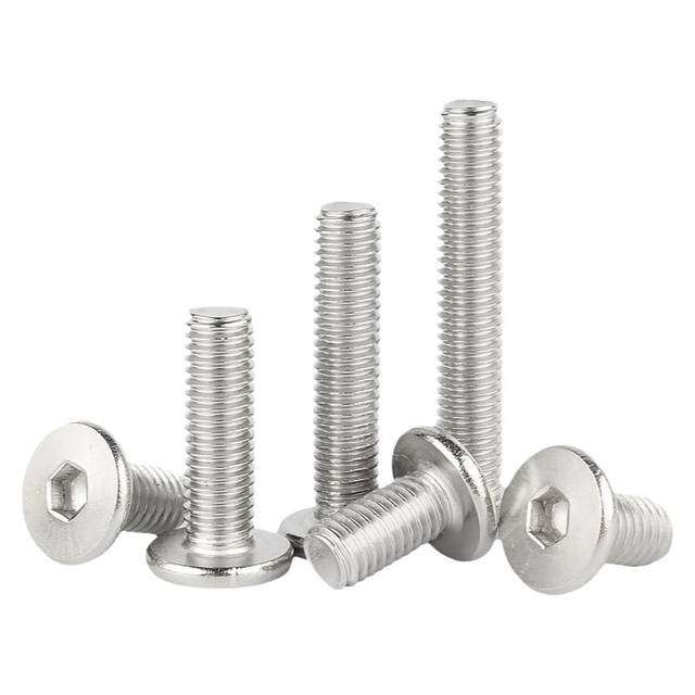 Hexagonal ultra-thin head large flat head
